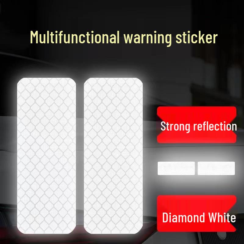 Waterproof Luminous Reflective Safety Sticker for Cars and Electric Vehicles