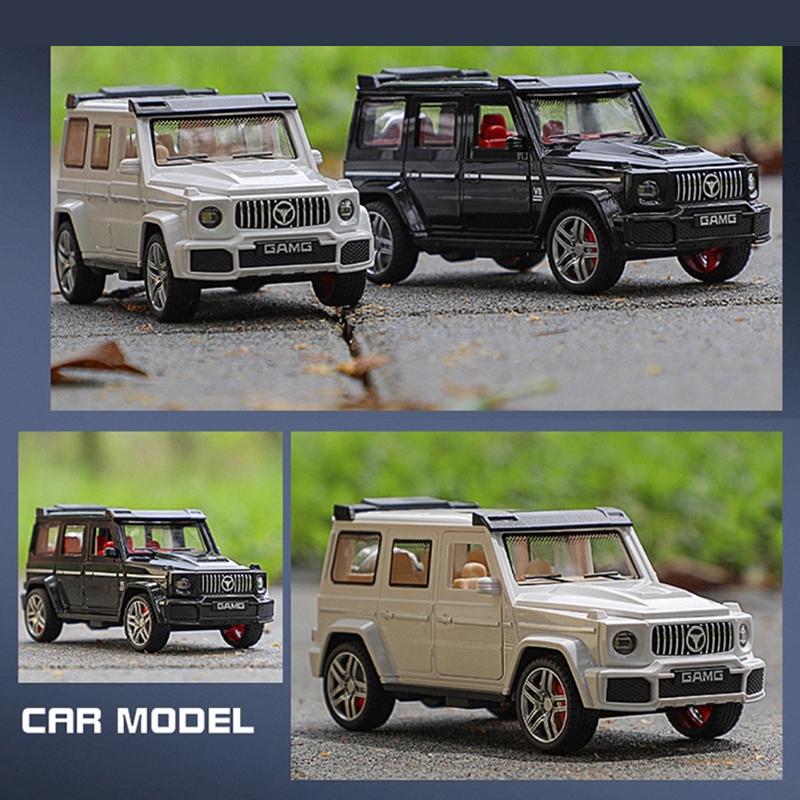 1:32 Off-road SUV Plastic Racing Sport Car Model Diecast Play Vehicles Decoration Sound Light Collection Hobbies Boy Toys Gift