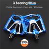 WEST BIKING 3 Bearings Bicycle Pedals Ultralight BMX MTB Road Bike Flat Pedal Aluminum Anti-slip Waterproof Cycling Accessories