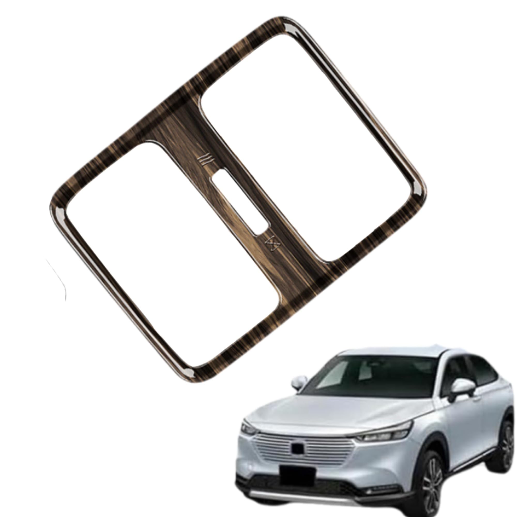 

EopTatoo Новый Vezel Совместимый с RV3/RV4/RV5/RV6 Аксессуары Подлокотник Панель Заднего Воздуховода Armrestres Rear Air Conditioner коричневый