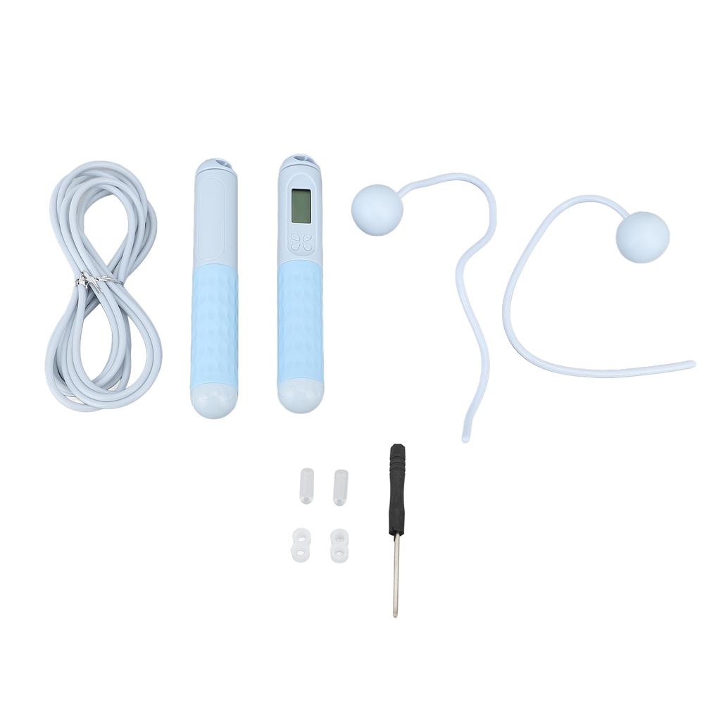 Cordless Jump Rope with Counter Flexible Adjustment Smart Jump Rope for Exercise Indoor Fitness