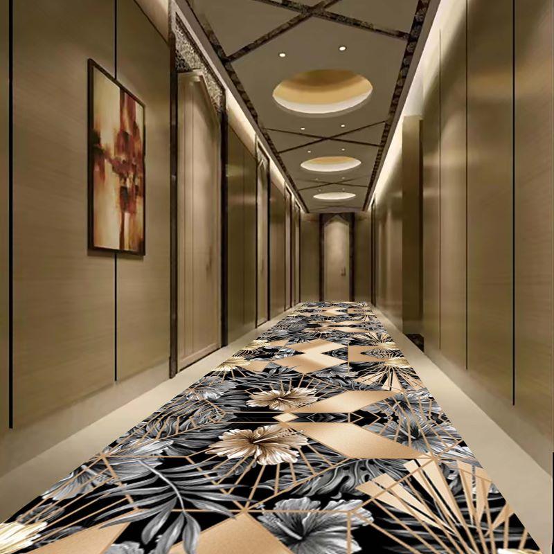 Herbststil Langer Lobbyteppich Teppiche Wohnzimmer Treppenhaus Flur Zuhause Korridor Teppich Gang Party Hochzeit Rote Bereichsteppiche