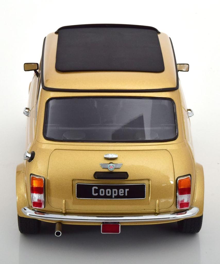 KK Scale Mini Cooper Sunroof Gold Metallic Drive Finished Product 1/12 Right-Hand
