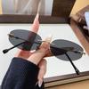 Ultra-Lightweight Frameless Sunglasses for Men and Women Luxury Designer Eyewear Outdoor Travel Vacation Sun Protection Glasses