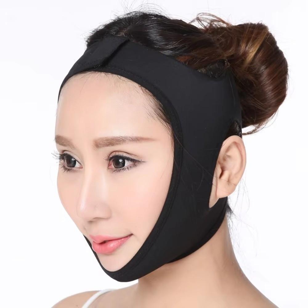Lifting Function V Line Face Shaper Elastic Chin Cheek Lift Up Belt  Facial Contouring