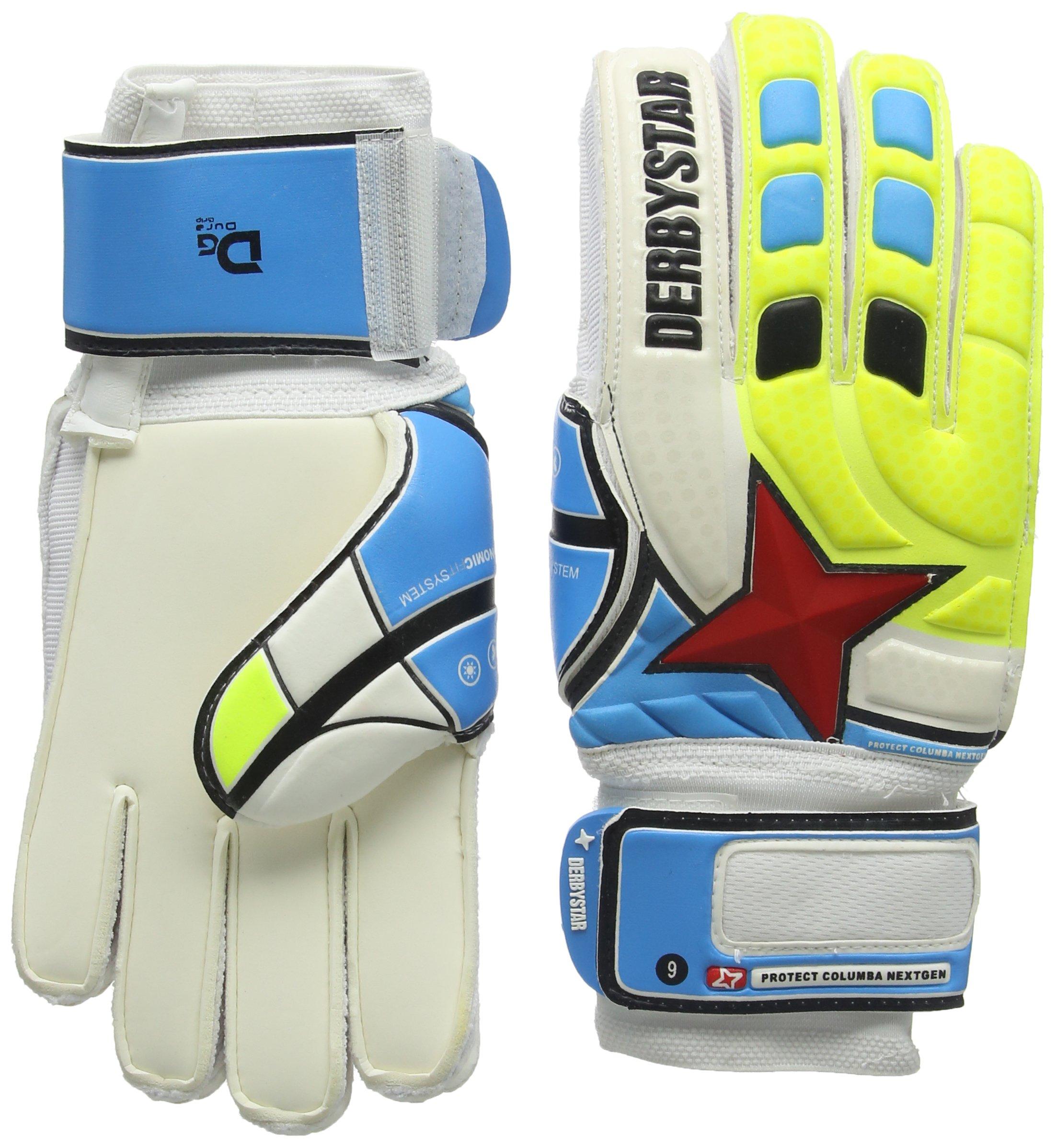 

DERBYSTAR Soccer Keeper Gloves PROTECT COLUMBA NEXT GEN GK Gloves (9) білий