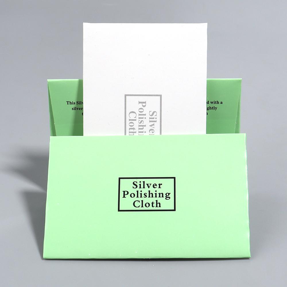 10pcs/lot 10x6.5cm/9x6cm Silver Polish Cleaner Wipe Cloth For Silver Metal Jewelry Tool Supplies Cleaning Polishing Cloth