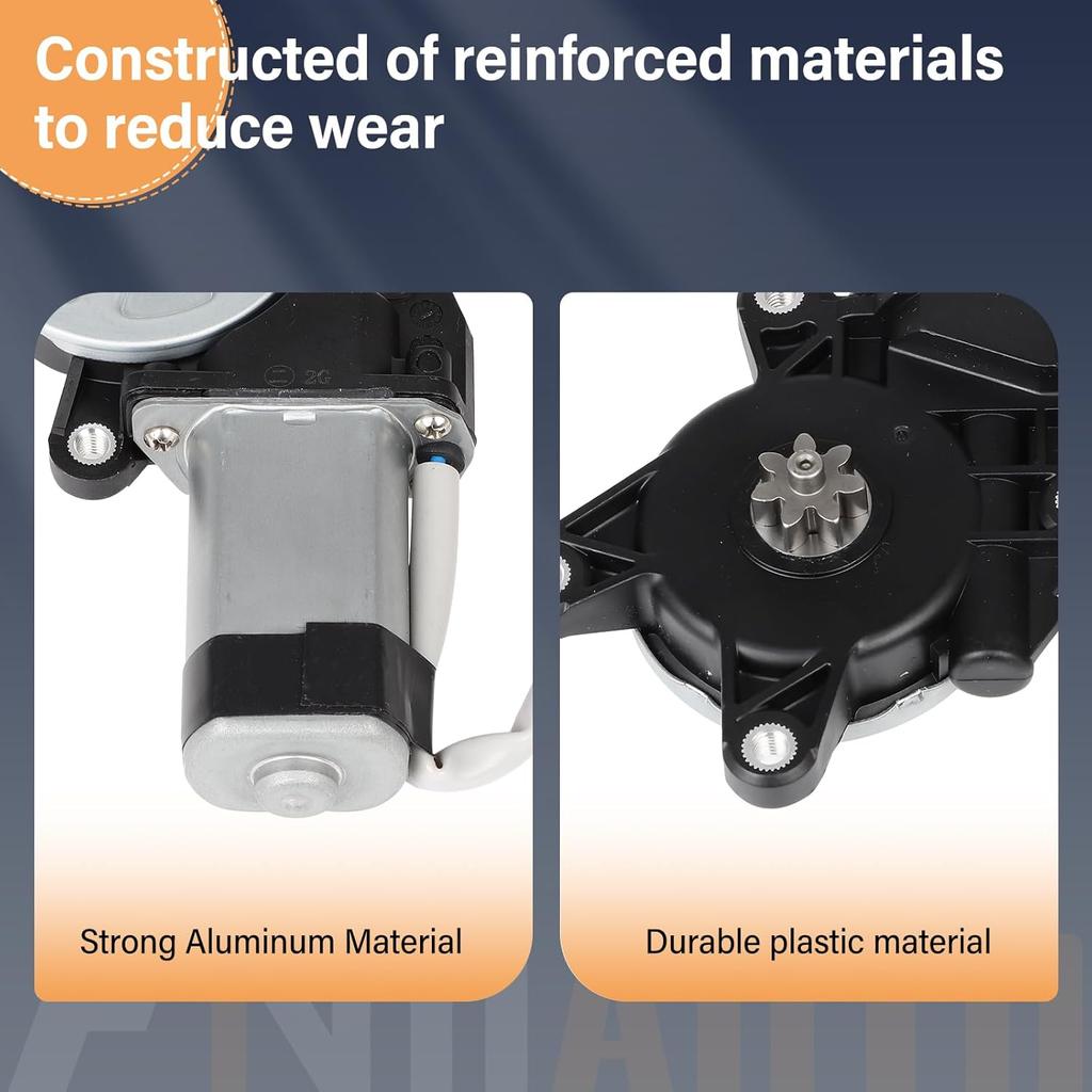 FINDAUTO 742-816 Front Right & Rear Right Power Window Motor Compatible for 2009 for Dodge Charger