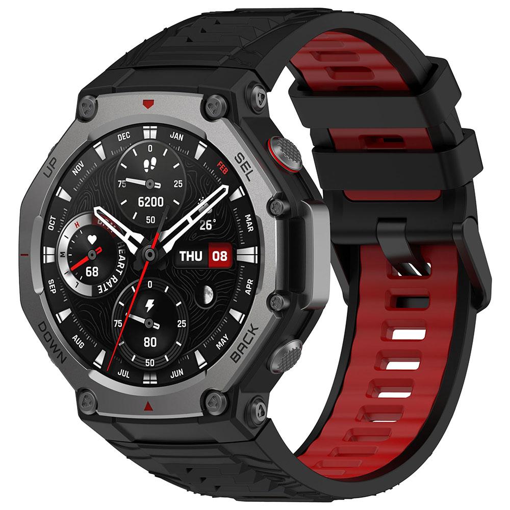 Silicone Watchband for Huami Amazfit T-REX 3 Smart Watch Wrist Band Replacement T-Rex3 Bracelet Belt Accessories With Tool