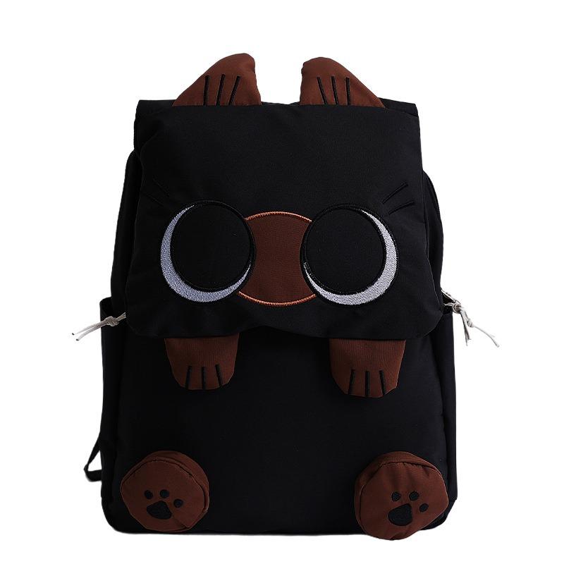 New high-value, fresh, sweet and cute cartoon kitten backpack, light and large-capacity backpack for primary and secondary school students