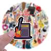 55 Guitar Guitar Instrument Graffiti Stickers Scooter Laptop DIY Stickers