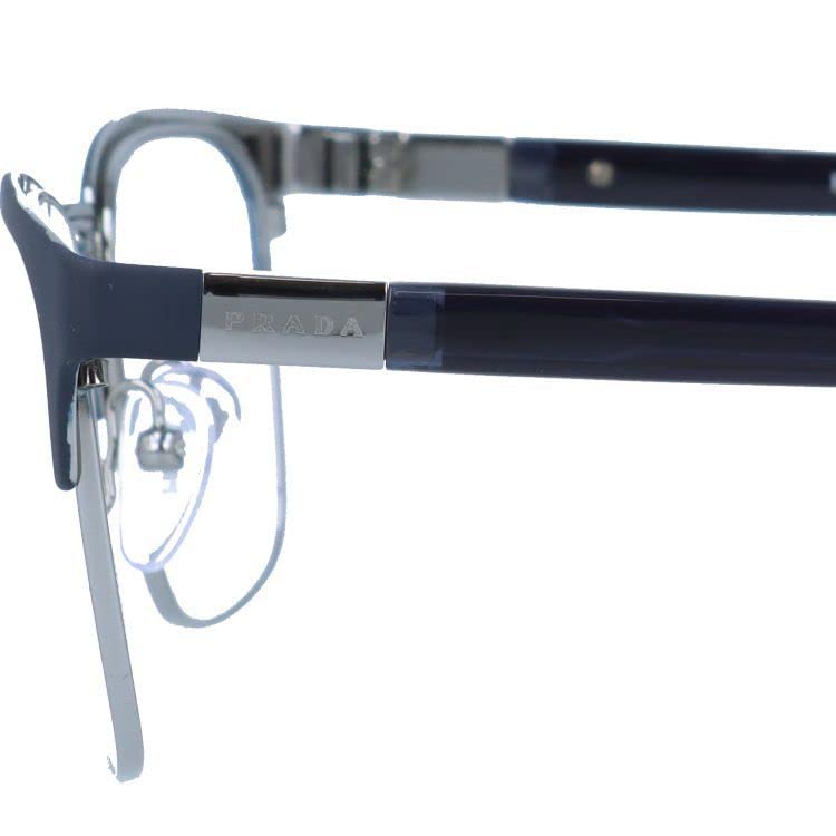 Glasses Fashion PRADA PR 54TV Size [PRADA] Frames, Glasses, 02N1O1, 55, Square, Unisex, Men's, Women's