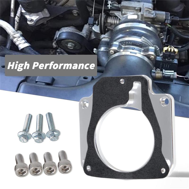 LS Drive By Cable Throttle Body Adapter Kit LS3 4 Bolt Intake To LS1 3 Bolt For TB DBW LS2 LH6 L92 L76 LY2 LY5 551511XG