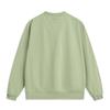Li Ning CF Basic Letter Logo Loose Water-Resistant Round Neck Pullover Sweatshirt Women Sweatshirt Dusty-Green AWDV336-3