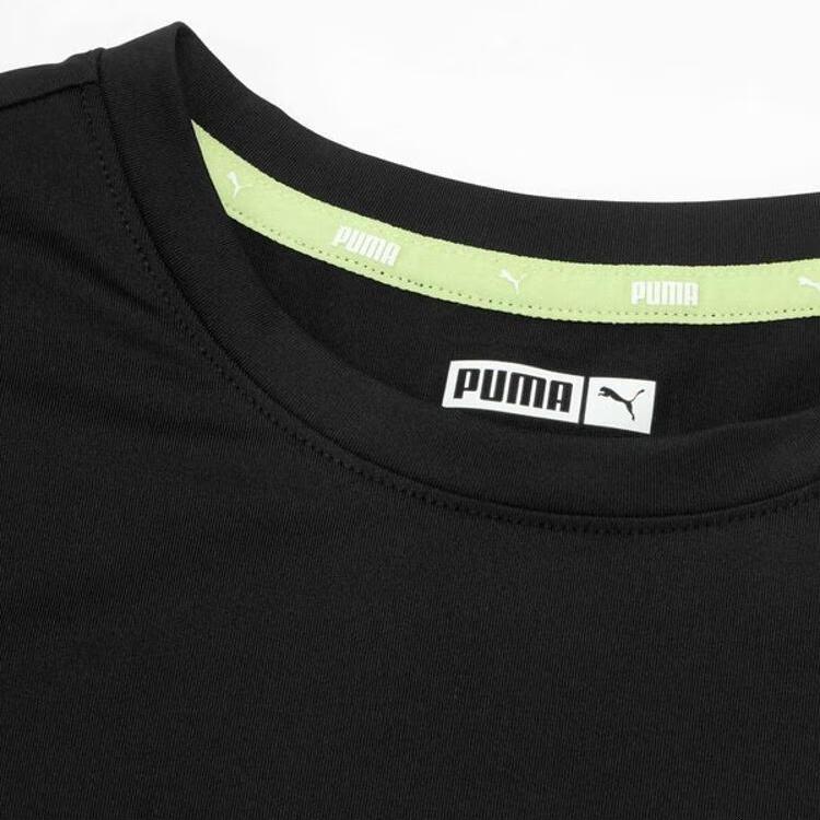 Puma Pocket T-Shirt Wise Aircon Cargo Tee Casual Series Comfortable Skin-Friendly Classic Versatile Soft Short Sleeve Kids tops 950446-02