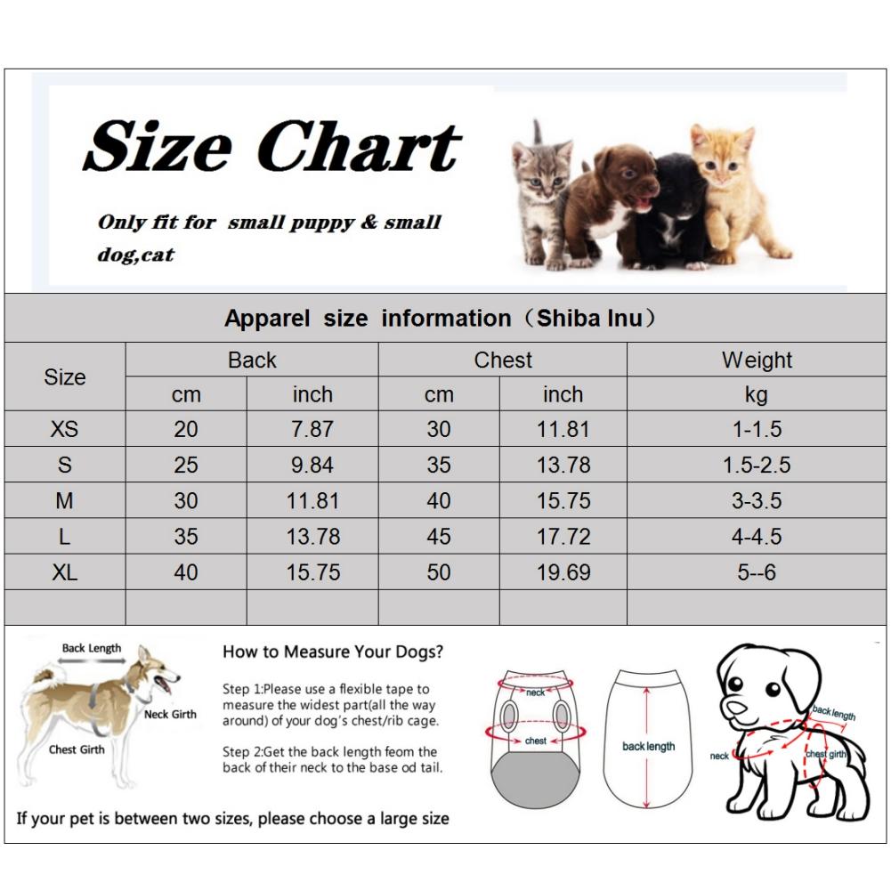 Winter Warm Dog Pullover Clothes for Small Dog Cats Outdoor Soft Fleece Jacket Vest Coat for Pet Chihuahua Yorkies Corgi Costume