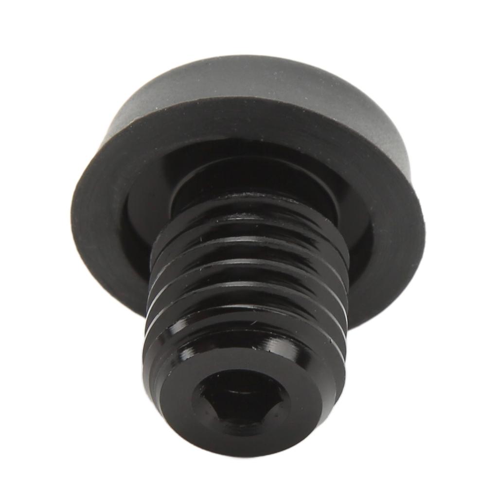 Billiard Cue Bottom Cover Aluminum Alloy Plastic Rear Plug Pool Stick Bumper Protector Black