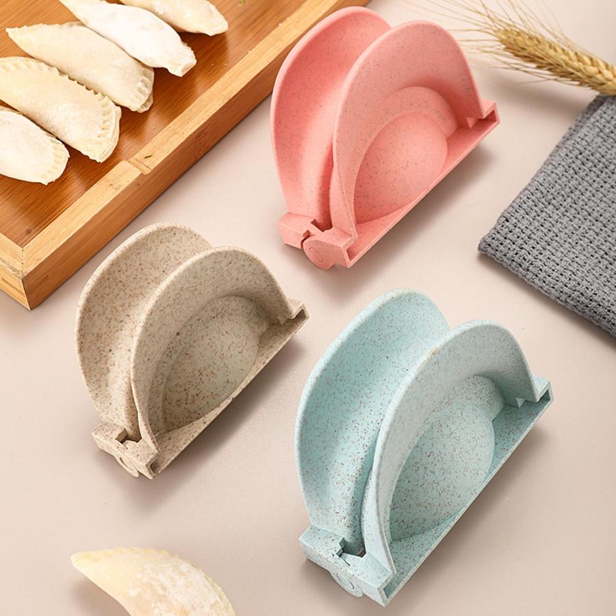 3pcs Dumpling Skin Machine, Creative Dumpling Machine, Kitchen DIY Dumpling Machine, Manual Corn Cake Machine, Dumpling Skin Dumpling Mold