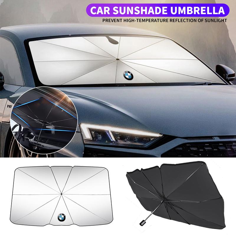 XSHTP1 Car Front Window Sunshade Cover Windshield Folding Sun Shade For BMW 5 6 7 X3 X4 X5 X6 F Series F01 F02 F10 F12 F15 F16 F25 F26