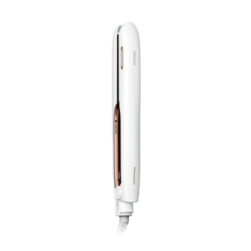 Panasonic Hair Iron Straight For Overseas Compatible Nano Care White EH-HS9A-W