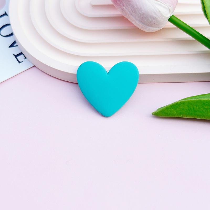 Peach Heart Resin Accessories: DIY Phone Case, Water Cup Patch, Car Storage, Shoe & Clothing Headdress