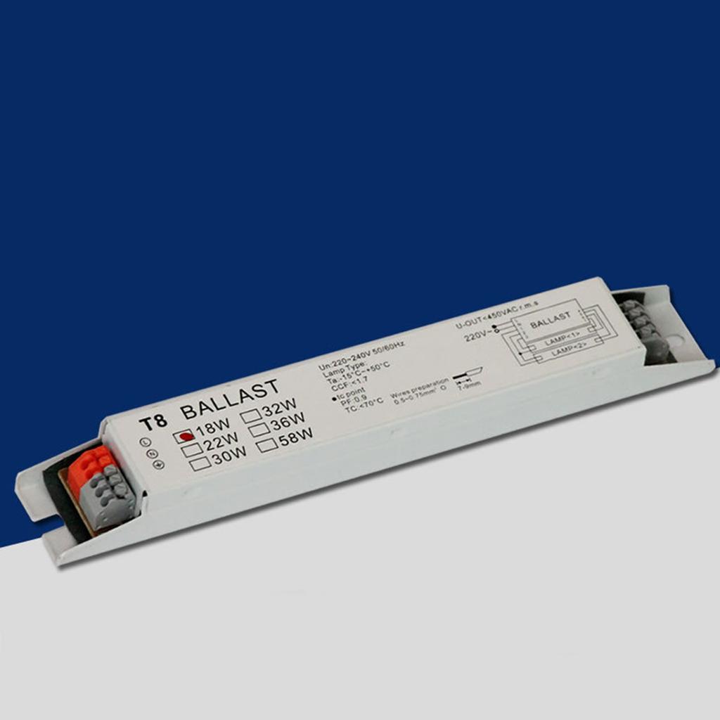T8 Electronic Ballast Upgarded Fluorescent Lamp Parts 21x3cm Electronic Ballast