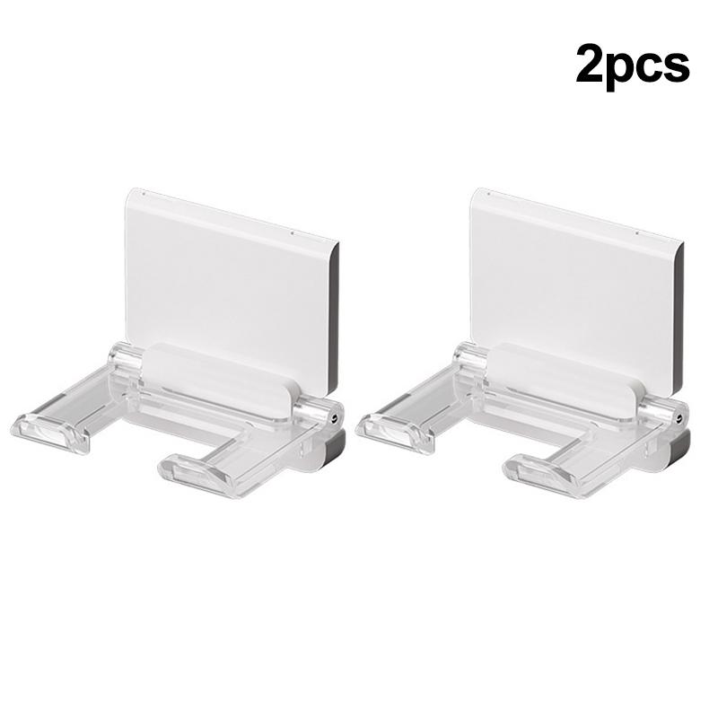 Multifunctional Folding Hook Plug Hook Seamless Paste Wall-Mounted Folding Bracket Power Cord Storage Rack