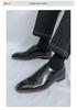 Men's British-Style Leather Shoes - Spring/Autumn 2026 Collection, Casual Large Size Business Footwear