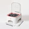Cats Food Bowl Automatic Open Dogs Pet Mute Food Dispenser with Motion Sensors Large Capacity Bowl