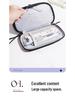 Dual-Layer High-Capacity Pencil Case - Stylish & Dirt-Resistant for High School Students