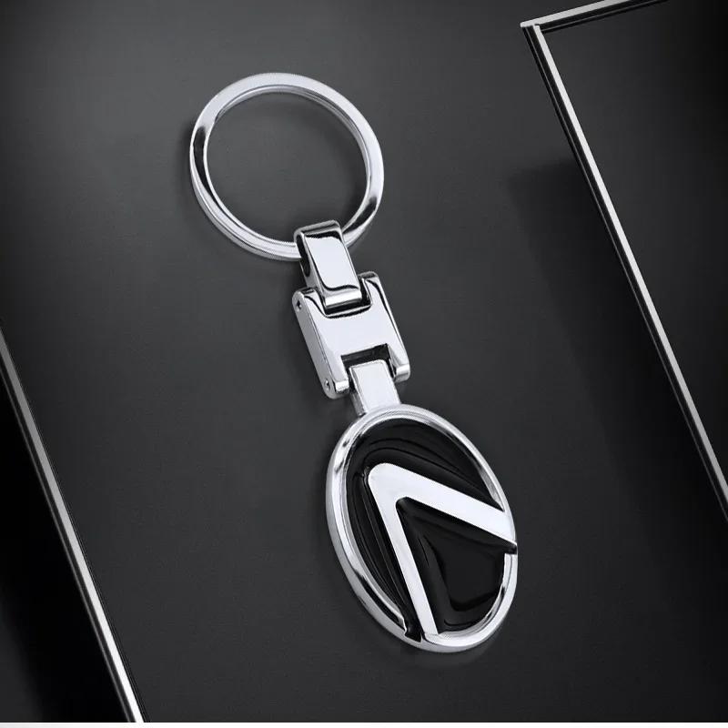 For Lexus RX330 IS250 Ct200h ES300h RX350 IS300h NX300h RX400h ES350 UX250h Car Key Chain Metal Keyring Accessories Ornaments