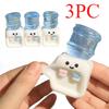 3-Pack Of Fluffy Water Dispenser Squeeze Toys, Fun Stress-Relieving Fidget Spinner Toys, Suitable For Adults To Play Together.