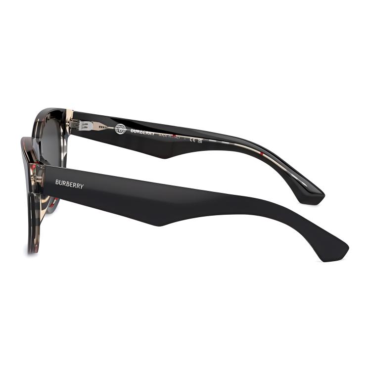 Burberry Square Sunglasses With Logo Women sunglasses Black BE4432U412187