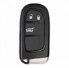 Xjmynb For Jeep Grand Cherokee Dodge Ram 1500 Journey Dart Challenger Durango 2/3/4/5 Buttons Remote Car Key Shell Case Fob