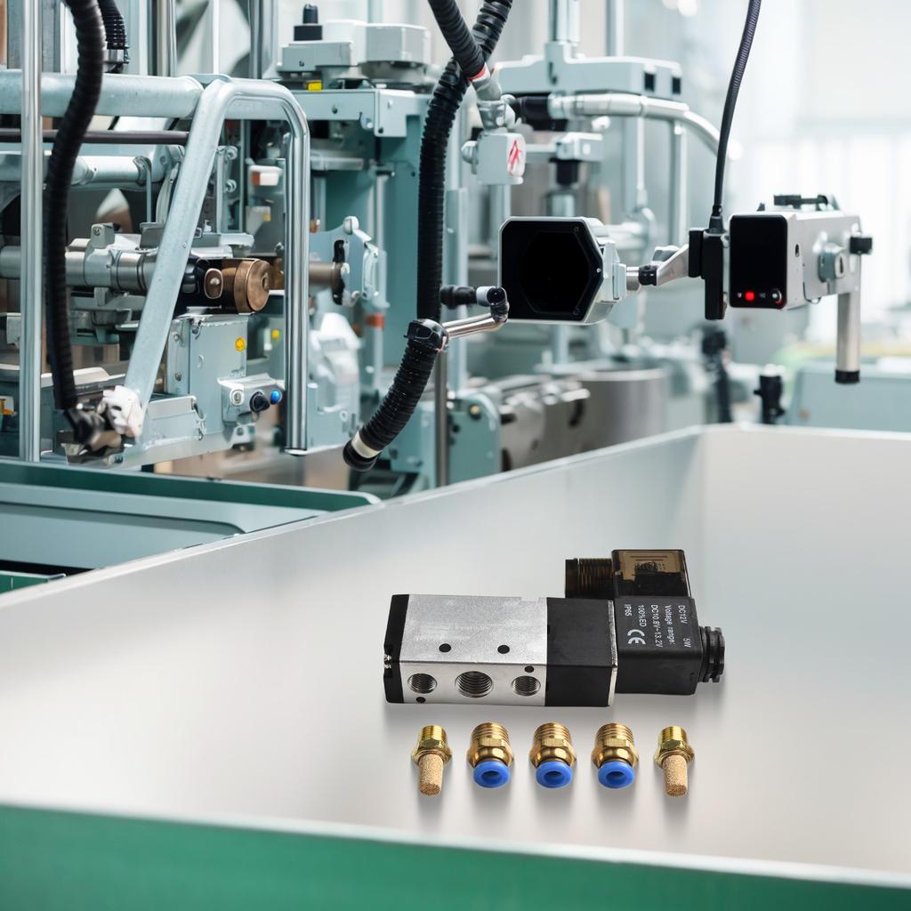 For Air Control Solenoid Pneumatic Valve For Industrial Automation Easy To Disassemble Low Starting Air Pressure
