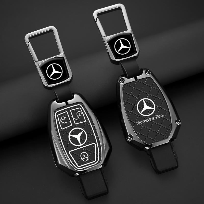 For Mercedes Benz A B C E Class GLS GLA GLK GLC CLS CLA AMG W204 W205 W212 W463 W176 Car Remote Key Case Cover Protector Shell