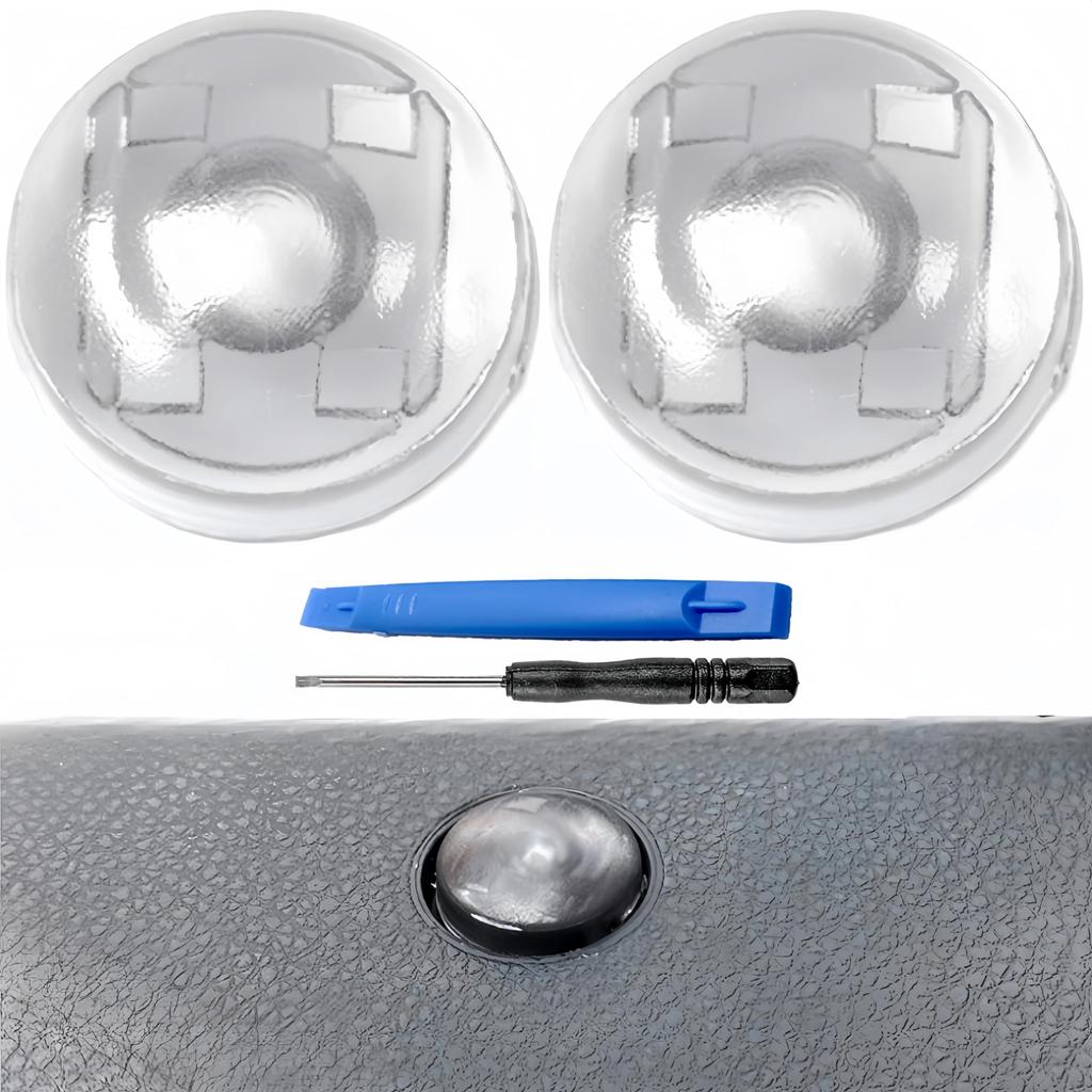 Korekaou Auto Light Sensor Cover Auto Dimming Adjusts Car Light Sensitivity Includes Lining Peeling Tool (Compatible with Toyota, Transparent 2)