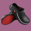 Chef Safety Shoes: Non-Slip, Waterproof, Oil-Resistant Work Shoes with Insoles, S085