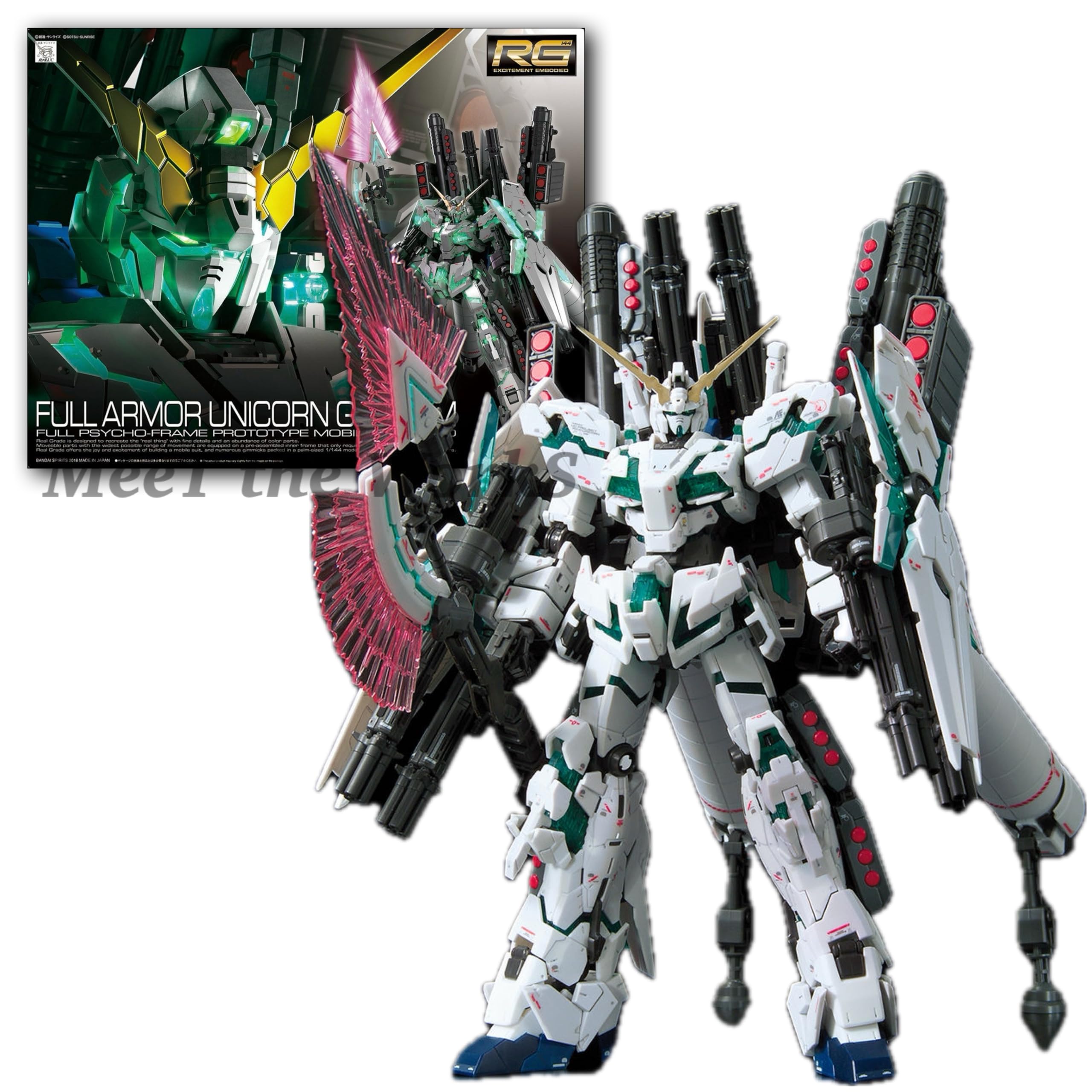 

Полностью бронированный Единорог Набор пластиковой модели Мобильный доспех UC [RG] 1/144 [Единорог]