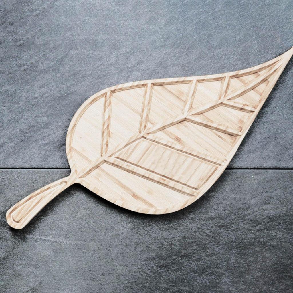 Appetif Board Party Leaf Tác Dřevěné řemeslné dekorace Vařené jídlo