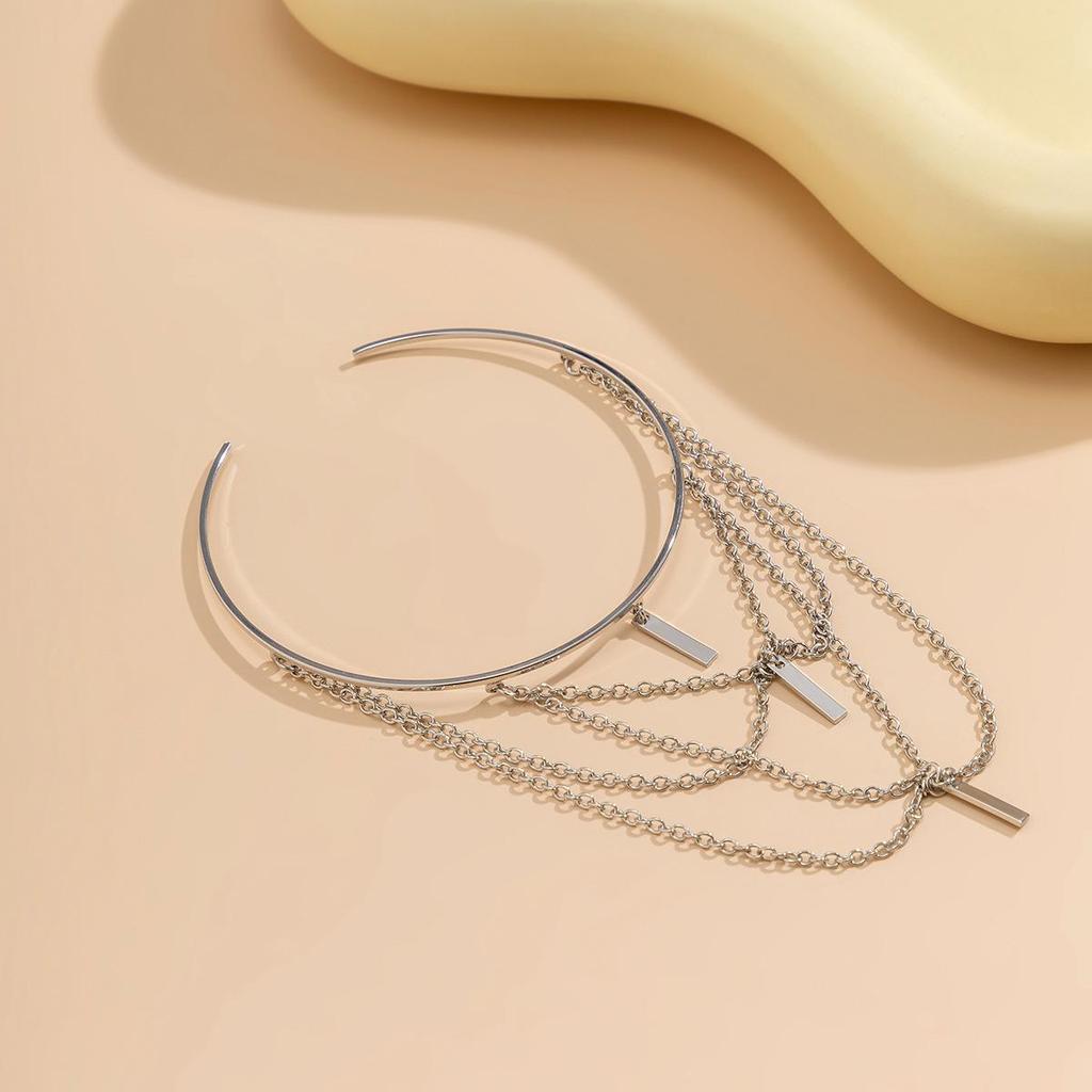 Punk Adjustable Arm Chain with Tassel - European & American Style Beach Arm Bangle