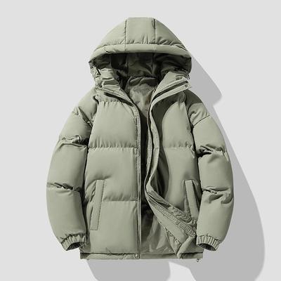 Winter Hooded Loose Coat - Thick, Warm, Windproof Jacket for Men