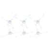 6PCS Vacuum Cleaner Side Brush Replacement Sweeper Side Brush Accessories for NARWAL J1