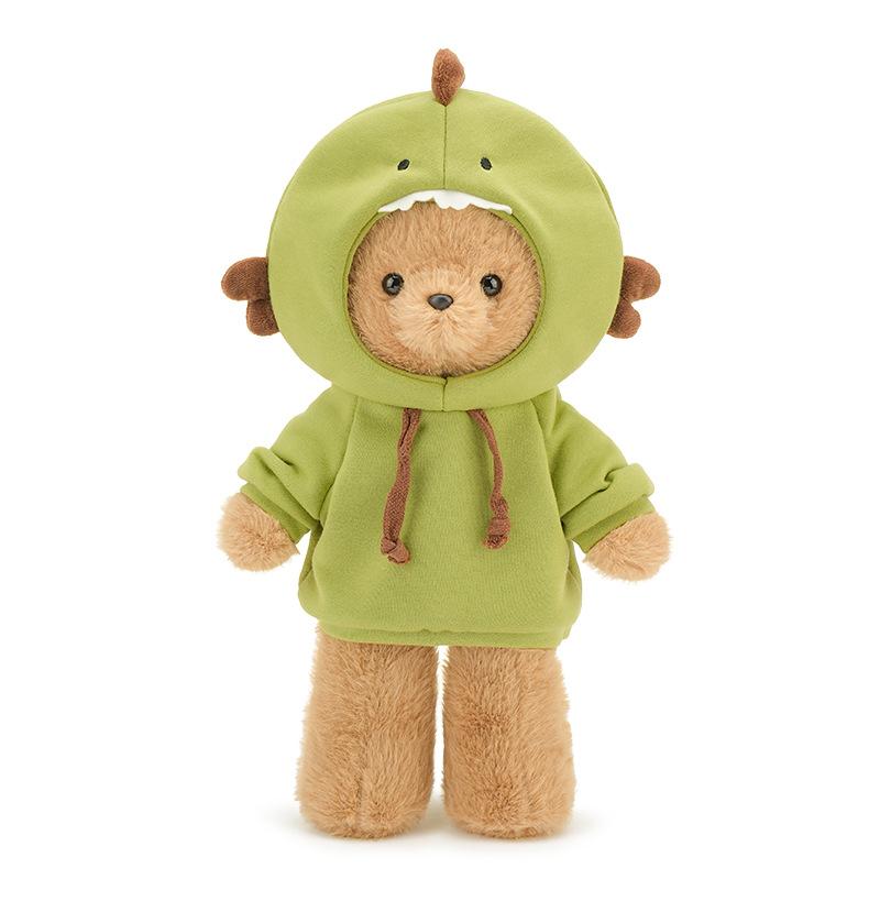 

Новый высококачественный плюшевый медведь для косплея животных, кукла-подушка, динозавр, акула, белый коричневый медведь, плюшевая игрушка для мальчиков и девочек, комфортная игрушка 35cm