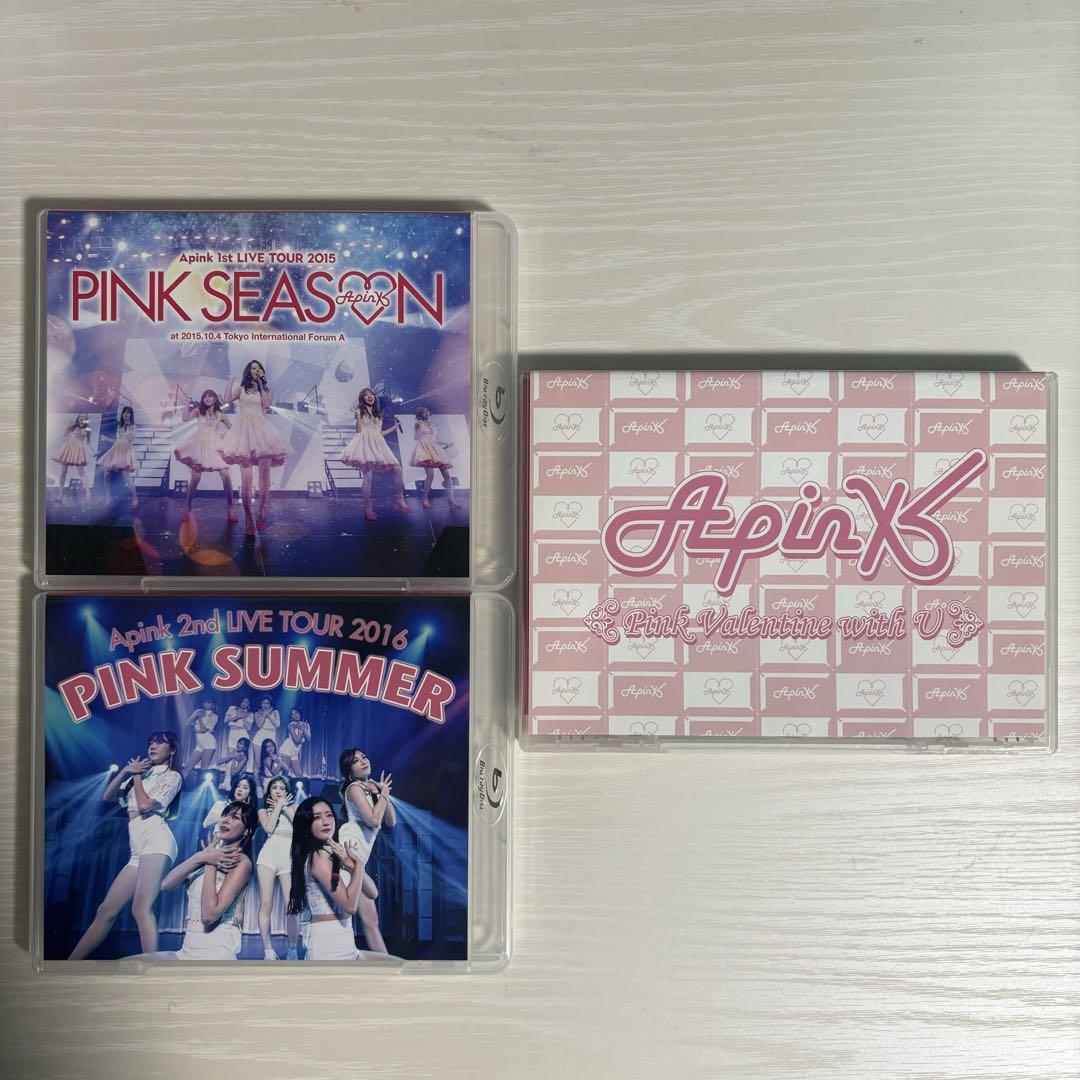 

[USED] Apink 1st 2nd LIVE DVD Blu-ray Penmi