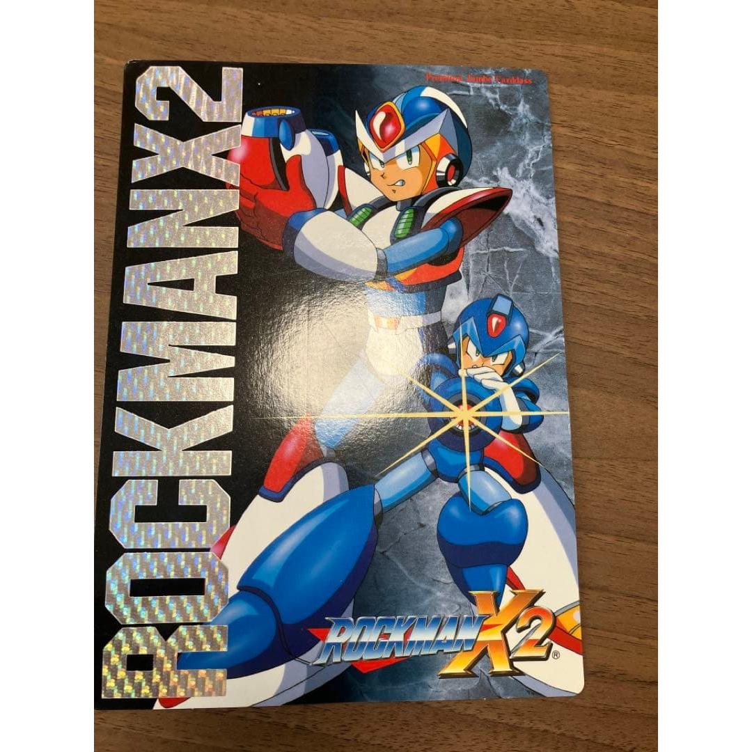 Used Rockman X2 Premium Jumbo Carddass