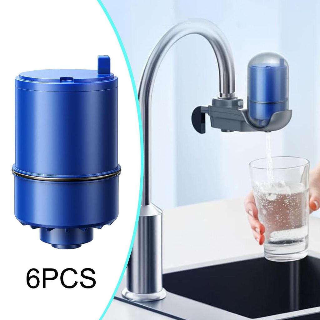 6Pcs RF9999 Faucet Mount Replacement Taste Removal Mineral Filtration for -4000B Pfm350V Pfm100B