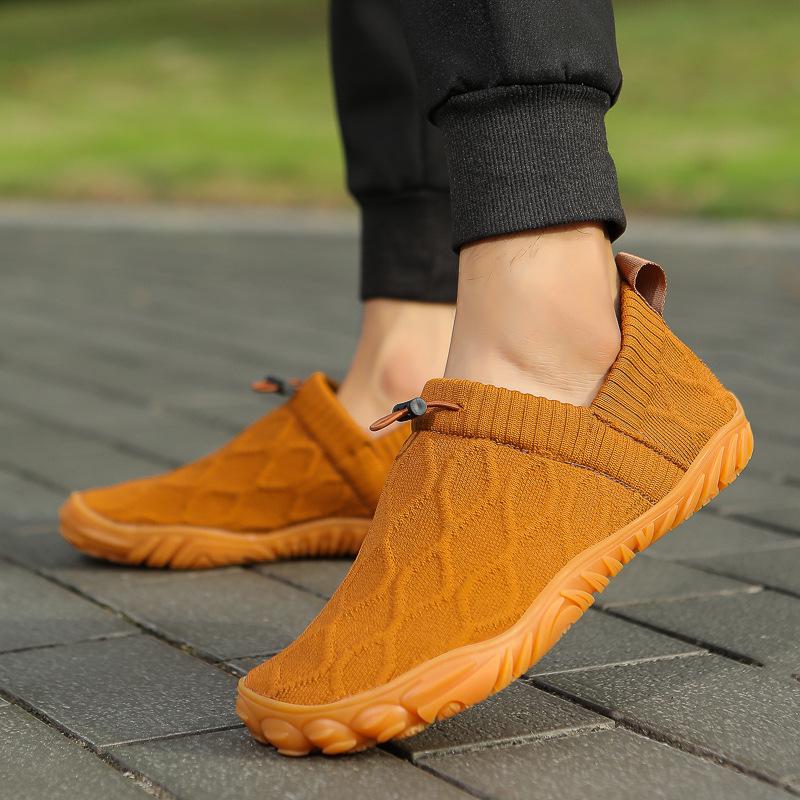 New Outdoor Barefoot Fly-woven Sports Shoes Men's Non-slip, Breathable and Comfortable Multi-functional Dance Fitness Yoga Shoes