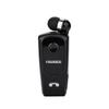 Jialan F920 Retractable Bluetooth Earphone, Wireless Fast-Charge, Clip-On Design for Business and Gaming