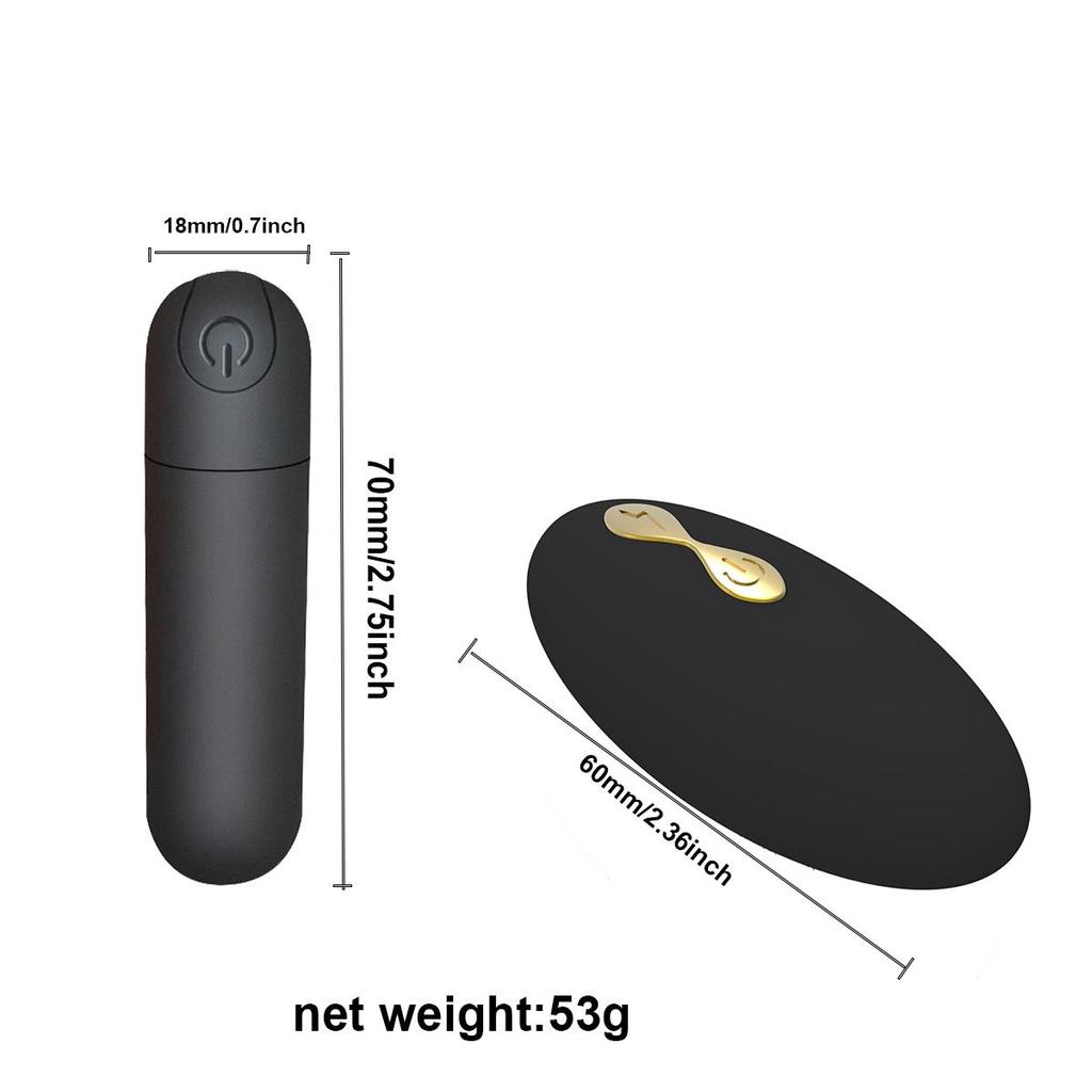 Vibrerende truser 10 funksjon Trådløs fjernkontroll Oppladbar Bullet Vibrator Strap On Undertøy Vibrator for kvinner Sexleketøy